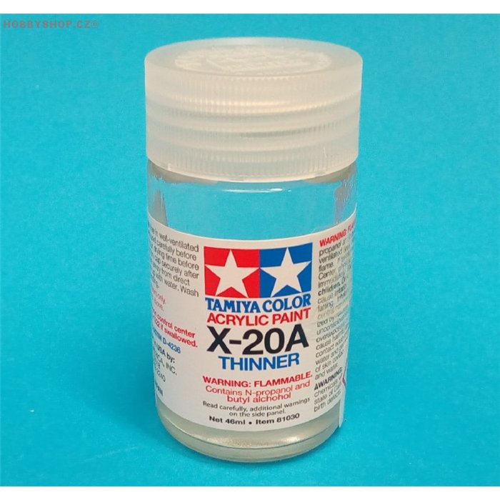 Tamiya acrylics thinner X-20A 46ml
