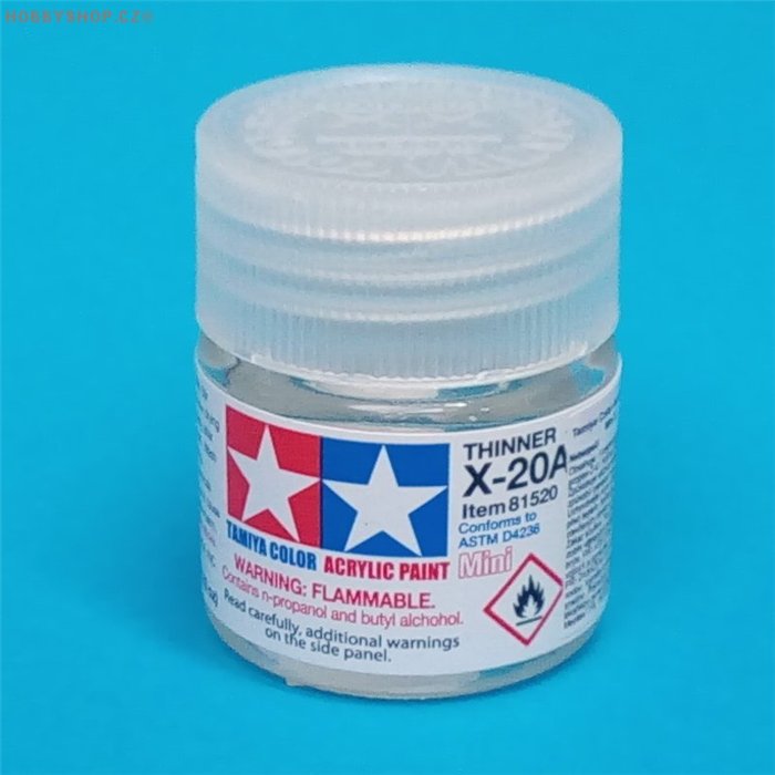 Tamiya X-20 Thinner 10ml acrylics paint 10ml