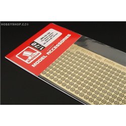 Tie down points (star type) US aircraft carrier - 1/72 PE set