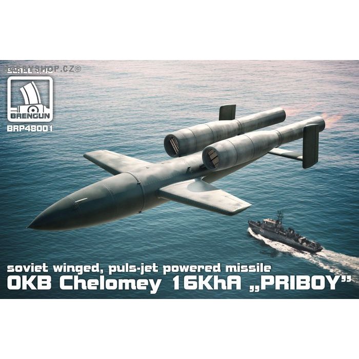 OKB Chelomey 16KhA PRIBOY missile - 1/48 kit