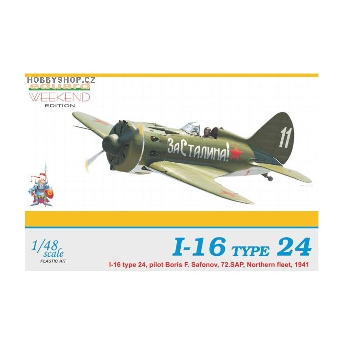 I-16 Type 24 Weekend - 1/48 kit