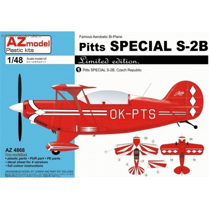 Pitts Special S-2B Limited - 1/48 kit