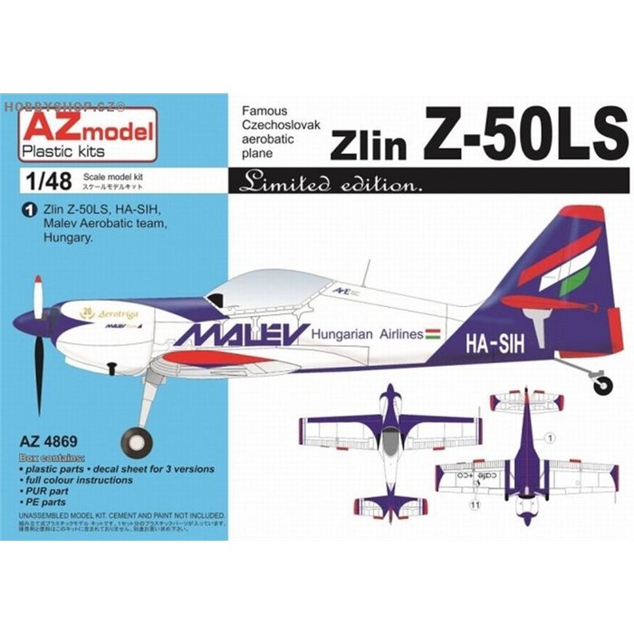 Zlin Z-50L Limited - 1/48 kit