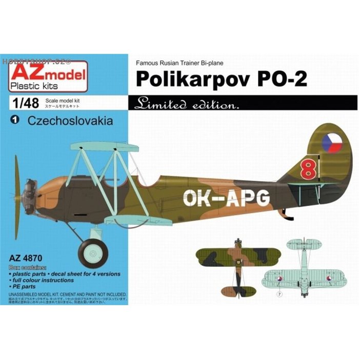 Polikarpov Po-2 Limited - 1/48 kit