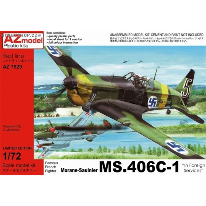 MS-406 In Foreign Service - 1/72 kit