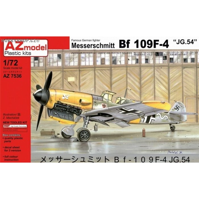 Bf 109F-4 JG.54  - 1/72 kit