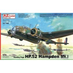 H.P. Hampden Mk.I Bomber - 1/72 kit