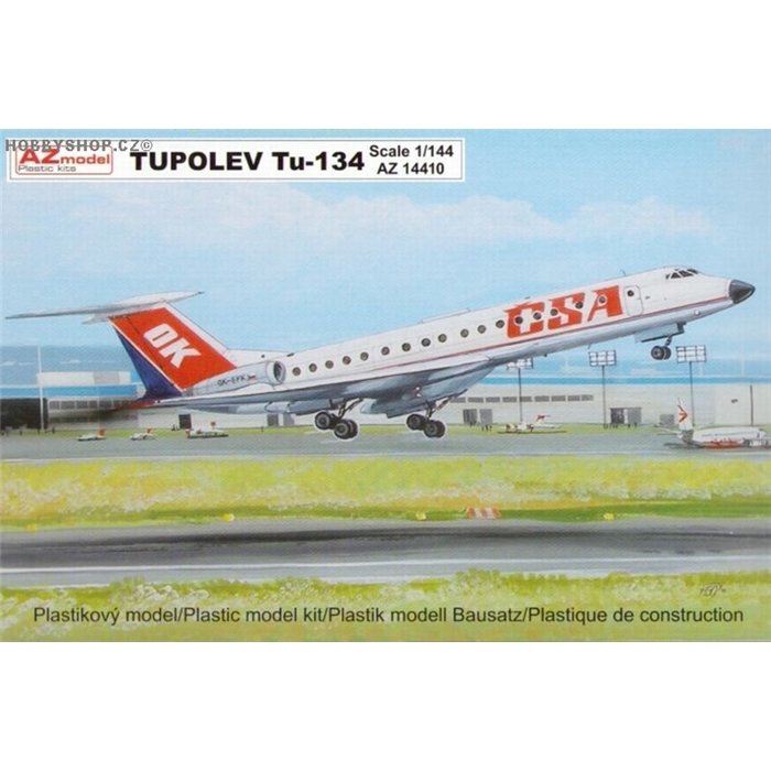 Tupolev Tu-134A - 1/144 kit