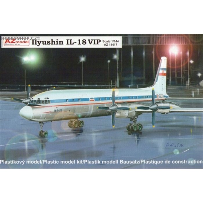 Ilyushin Il-18D VIP - 1/144 kit