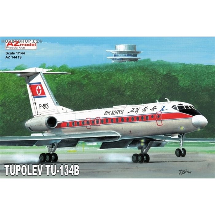 Tupolev Tu-134B Air Koryo - 1/144 kit