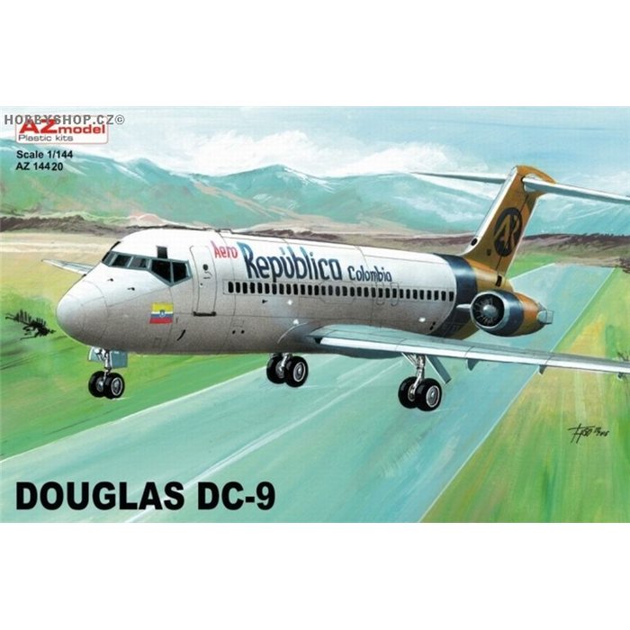Douglas DC-9-30 Aero Colombia - 1/144 kit