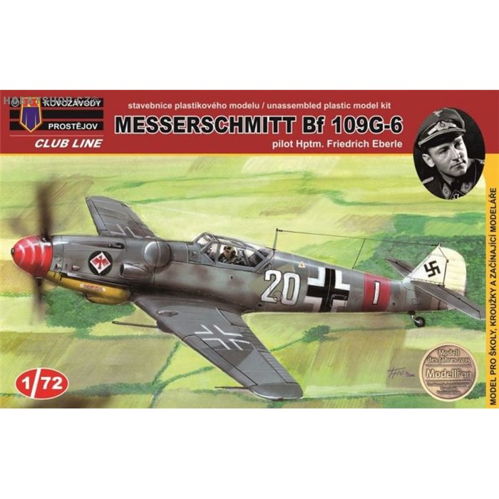 Bf 109G-6 Early  F.Eberle - 1/72 kit