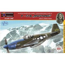 P-51B Mustang  E.Heller - 1/72 kit