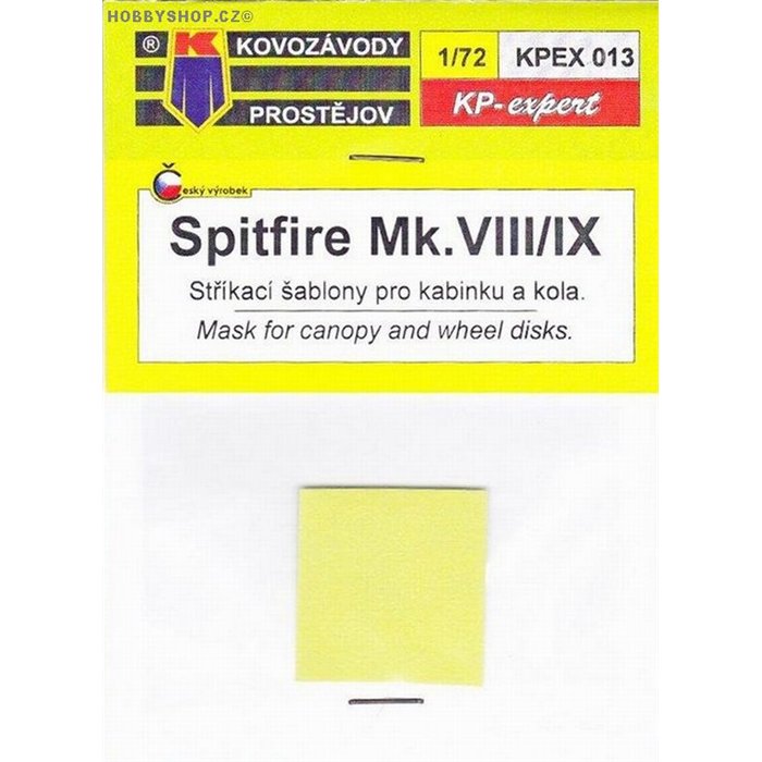 Spitfire Mk.VIII/IX - 1/72 maska