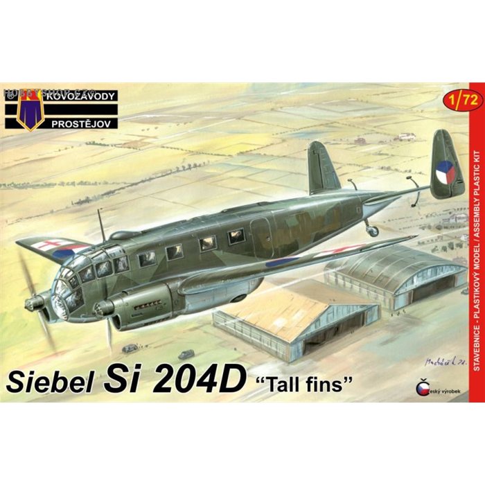 Siebel Si-204D Tall fins - 1/72 kit
