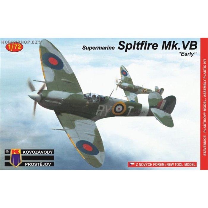 Supermarine Spitfire Mk.VB Early Cz. pilots - 1/72 kit