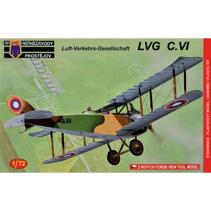LVG C.VI CZ, USSR - 1/72 kit