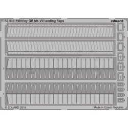 Whitley GR Mk.VII landing flaps - 1/72 Fotoleptaný set