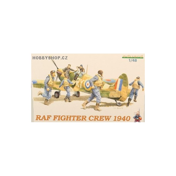 RAF FIGHTER CREW 1940 - 1/48 figures