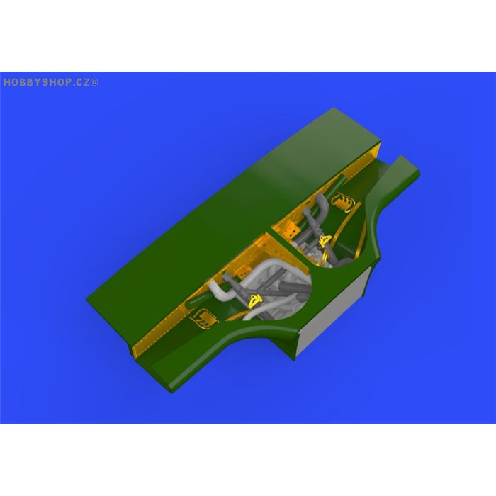 MC.202 undercarriage bay - 1/48 doplňkový set