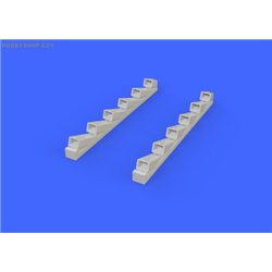 MC.202 exhaust stacks  - 1/48 detail set