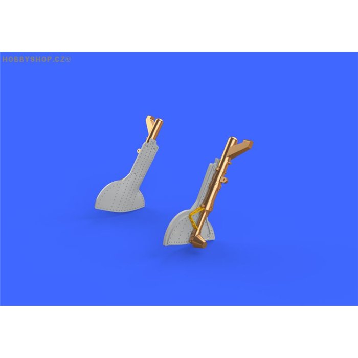 Spitfire Mk.IX legs BRONZE - 1/72 doplňkový set