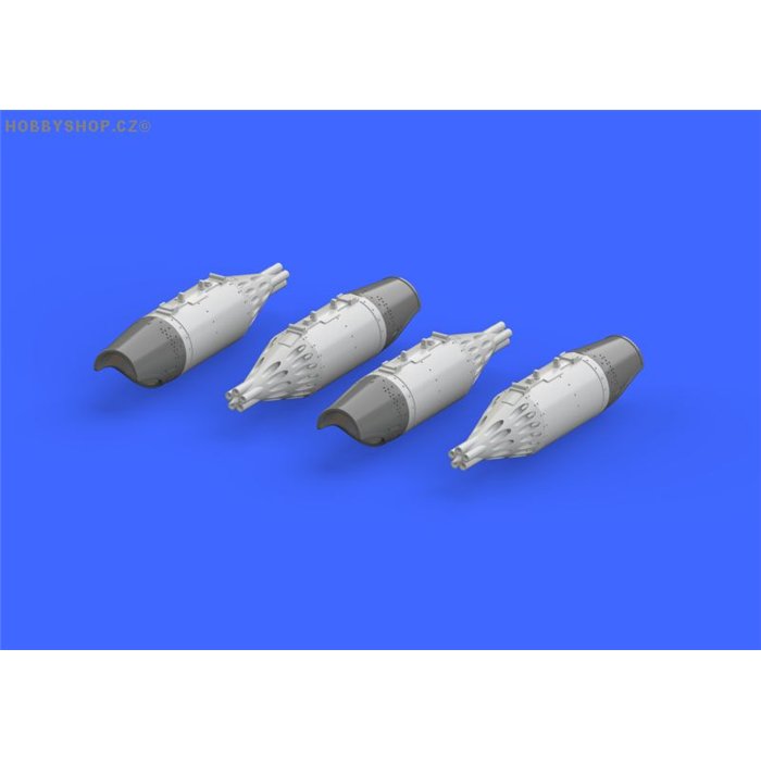 UB-32A-24 rocket pods for Mi-24 - 1/72 doplňkový set