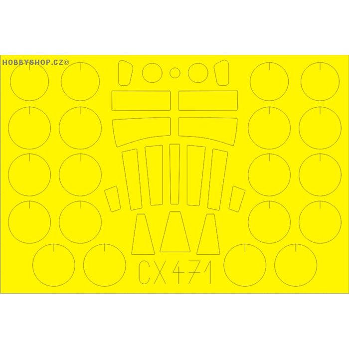 Victor B Mk.2 (BS) - 1/72 mask