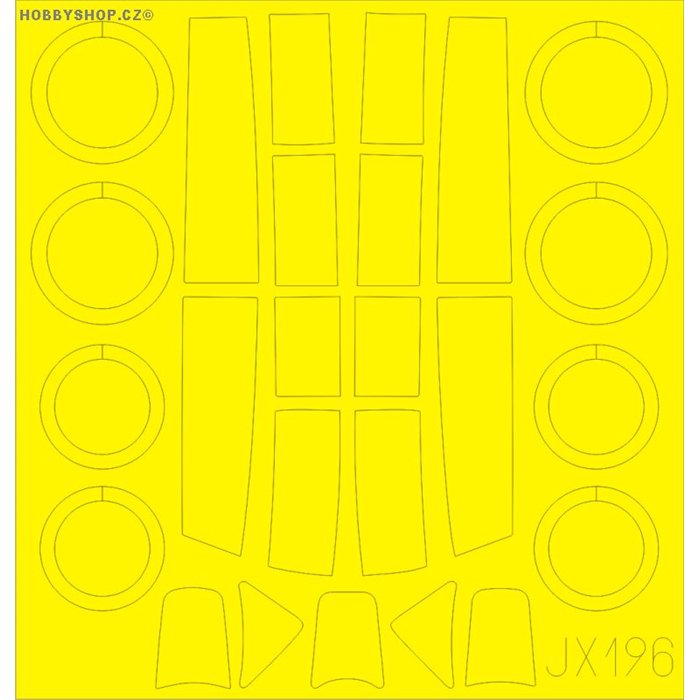 Me 262B-1 - 1/32 mask