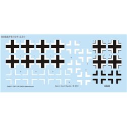 Bf 109G Balkenkreuze Limited - 1/48 decals