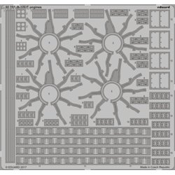 B-17E/F engines - 1/32 PE set