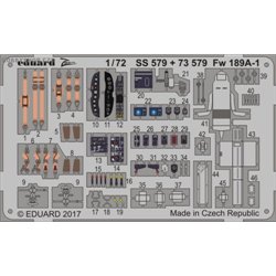 Fw 189A-1Limited - 1/72 PE set