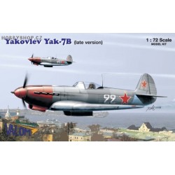 Yakovlev Yak-7B (late version) - 1/72 kit