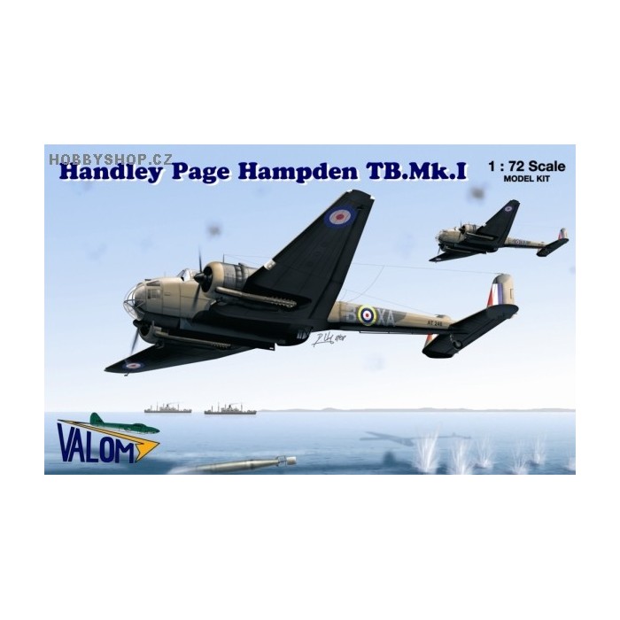 Handley Page Hampden TB.Mk.I - 1/72 kit