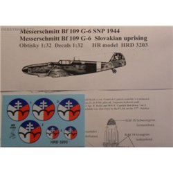 Messerschmitt Bf 109G-6 SNP - 1/32 decal