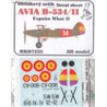 Avia B-534 Spain What if? - 1/72 decal