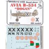 Avia B-534 Dogan - 1/72 decal
