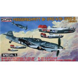 Messerschmitt Bf 109G-4/G-6 "Special II."  - 1/72 kit