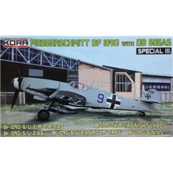 Messerschmitt Bf 109G-5/G-6/G-14/AS "Special III."  - 1/72 kit