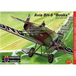 Avia BH-9 Boska Jednomístná - 1/72 kit