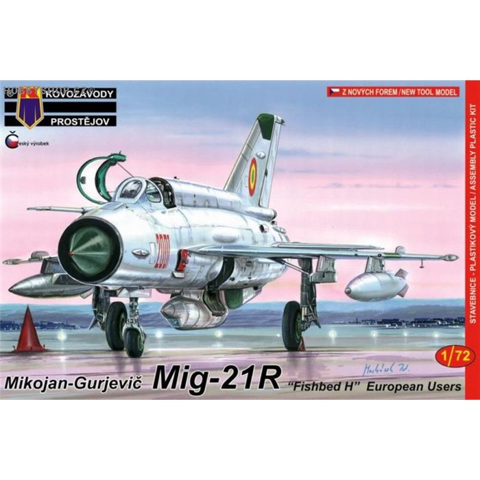 Mig-21R Fishbed H European Users - 1/72 kit