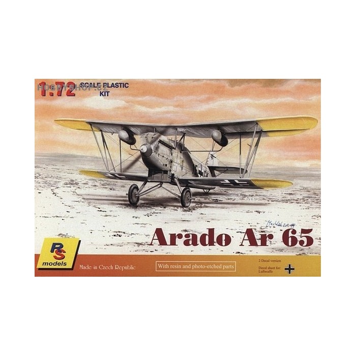 Arado Ar 65 Luftwaffe - 1/72 kit