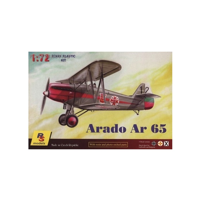 Arado Ar 65 Bulgaria - 1/72 kit