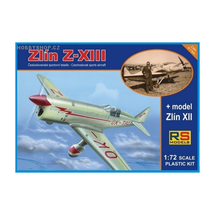 Zlin Z-XIII - 1/72 kit