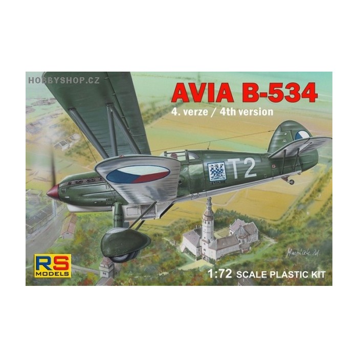 Avia B-534 IV. version - 1/72 kit