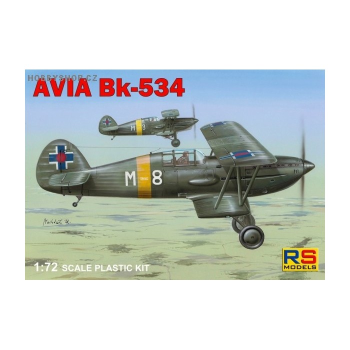 Avia Bk-534 - 1/72 kit