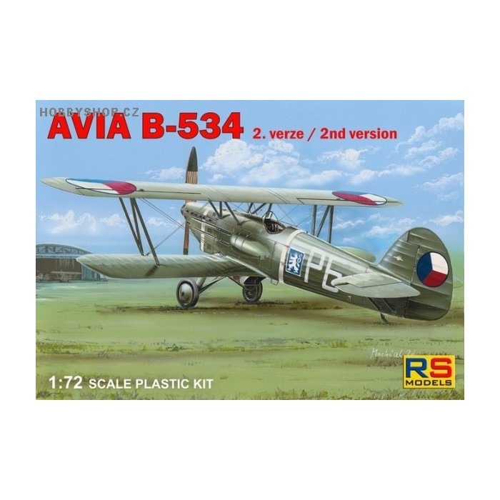 Avia B-534 II. version - 1/72 kit