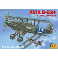 Avia B-534 I. version - 1/72 kit