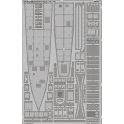 DKM U-boat VIIc U-552 pt.1 hull - 1/48 PE set