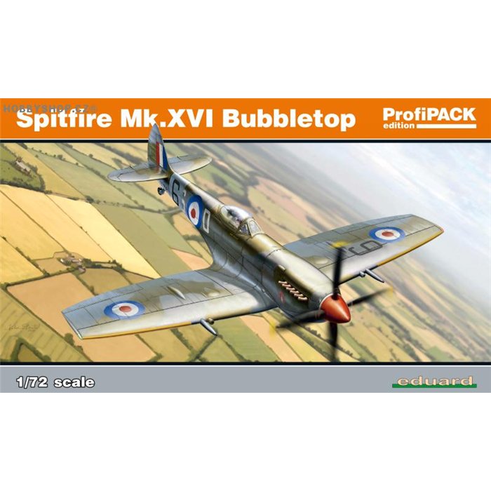 Spitfire Mk.XVI Bubbletop - 1/72 kit